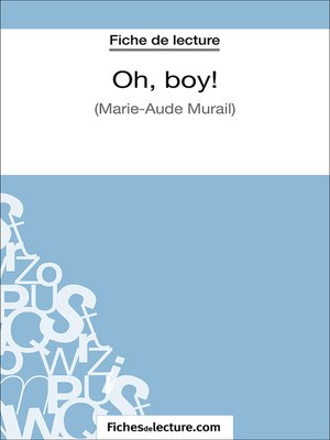 cover image of Oh, boy!